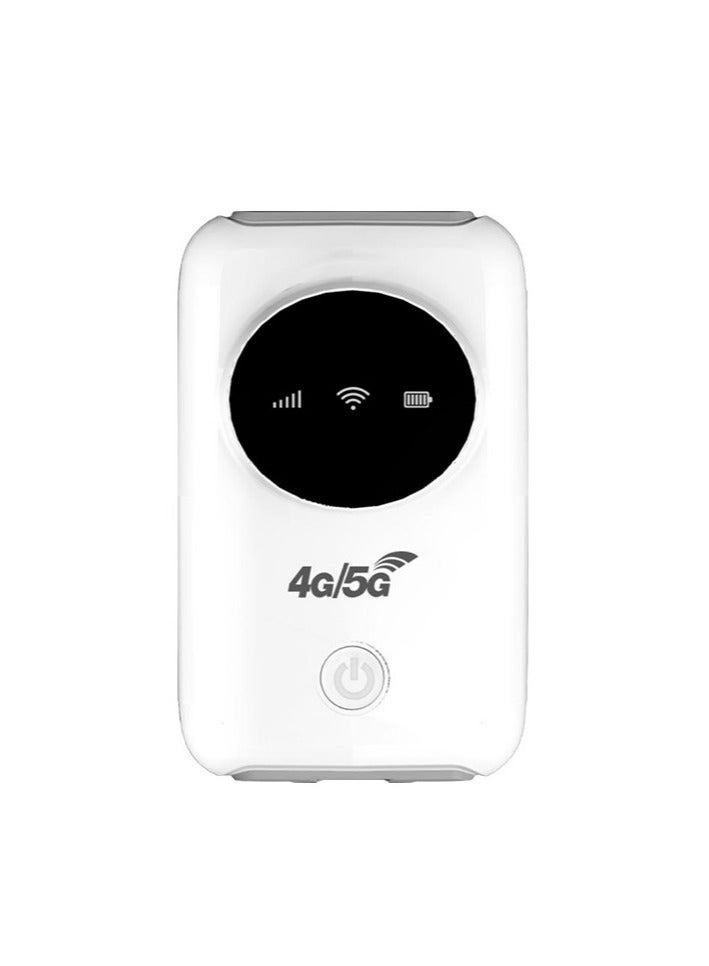 راوتر محمول، 4G LTE 5G هوت سبوت مودم 300Mbps، يصل إلى 10 أجهزة، فتحة SIM، بطارية 3200 MAh، أجهزة محمولة للسفر، رحلة عمل، في الهواء الطلق (R603-E) - Image 1